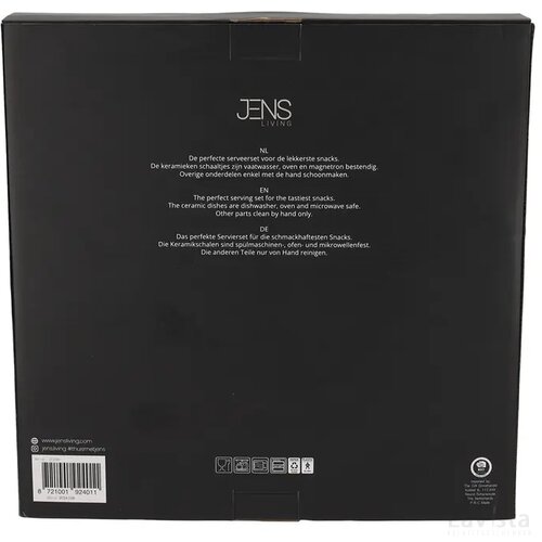 JENS Living Bits & Bites Bo XL Black