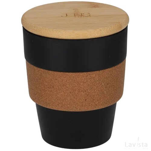 JENS Living Koffiebeker Jake Gerecycled PP Zwart