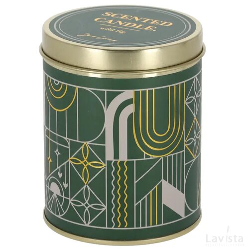 JENS Living Geurkaars in Blik Wild Fig Goud