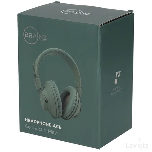 BRAINZ Hoofdtelefoon Ace Groen