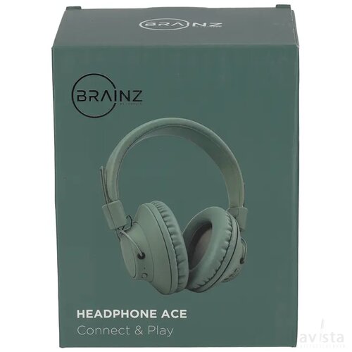 BRAINZ Hoofdtelefoon Ace Groen
