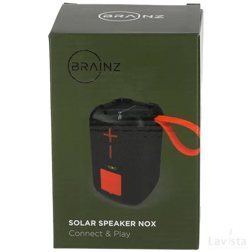 BRAINZ Solar Speaker Nox Groen