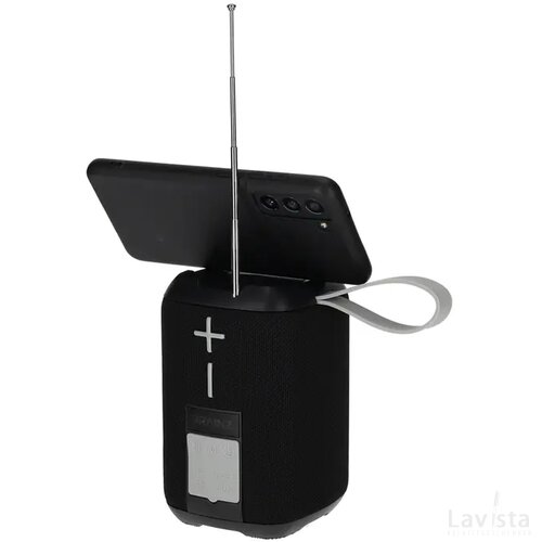 BRAINZ Solar Speaker Nox Zwart