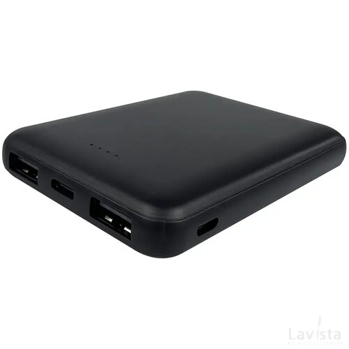 BRAINZ Powerbank 5000mAh Zwart