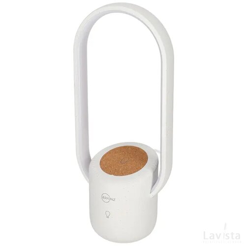 BRAINZ Wireless Charger Lamp Sef Wit