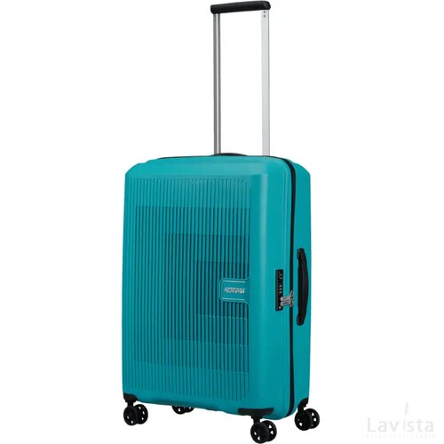 American Tourister AeroStep Spinner 67 EXP. Turquoise Tonic