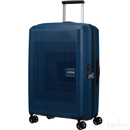 American Tourister AeroStep Spinner 67 EXP. Navy Blue