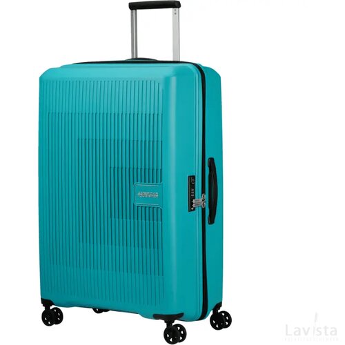 American Tourister AeroStep Spinner 77 EXP. Turquoise Tonic