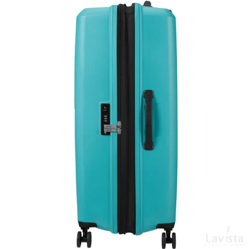 American Tourister AeroStep Spinner 77 EXP. Turquoise Tonic