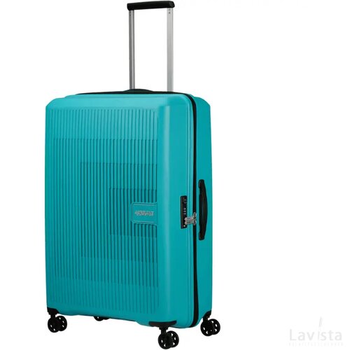 American Tourister AeroStep Spinner 77 EXP. Turquoise Tonic