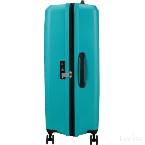 American Tourister AeroStep Spinner 77 EXP. Turquoise Tonic