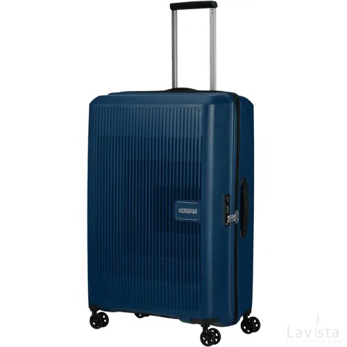 American Tourister AeroStep Spinner 77 EXP. Navy Blue