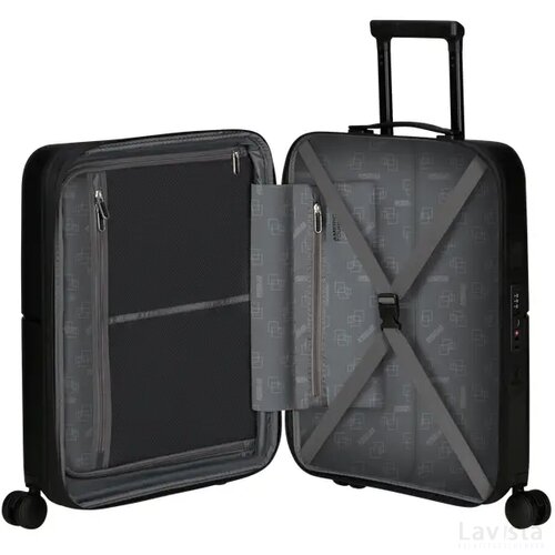 American Tourister DashPop Spinner 55 EXP. True Black