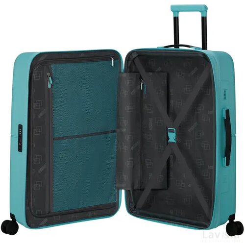 American Tourister DashPop Spinner 67 EXP. Aqua Sky