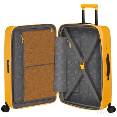 American Tourister DashPop Spinner 67 EXP. Golden Yellow