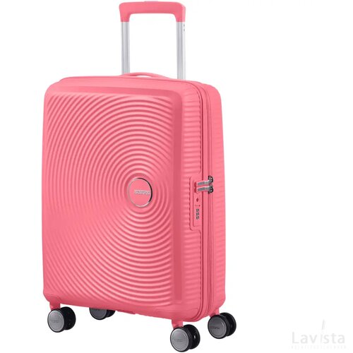 American Tourister Soundbox Spinner 55 EXP. Sun Kissed Coral