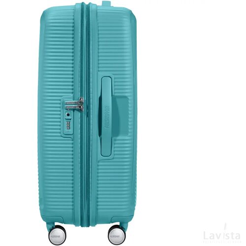 American Tourister Soundbox Spinner 67 EXP. Turquoise Tonic
