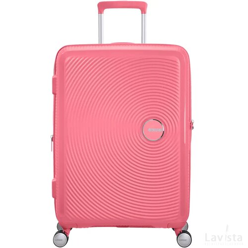 American Tourister Soundbox Spinner 67 EXP. Sun Kissed Coral