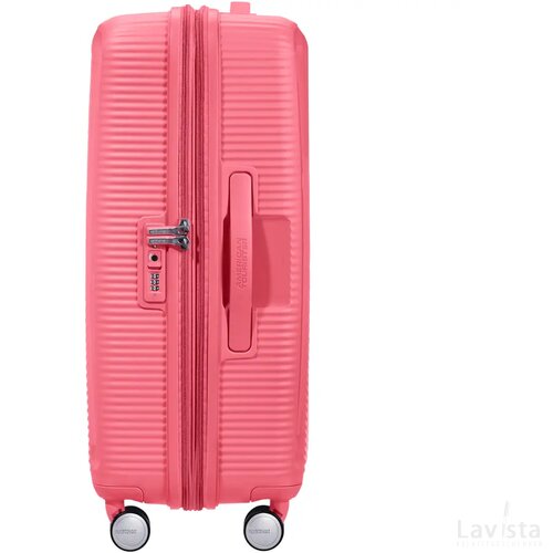 American Tourister Soundbox Spinner 67 EXP. Sun Kissed Coral