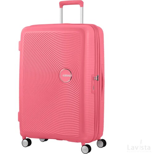 American Tourister Soundbox Spinner 77 EXP. Sun Kissed Coral