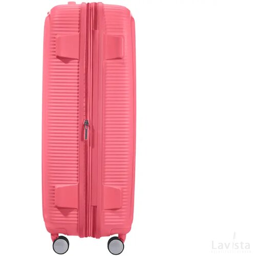 American Tourister Soundbox Spinner 77 EXP. Sun Kissed Coral