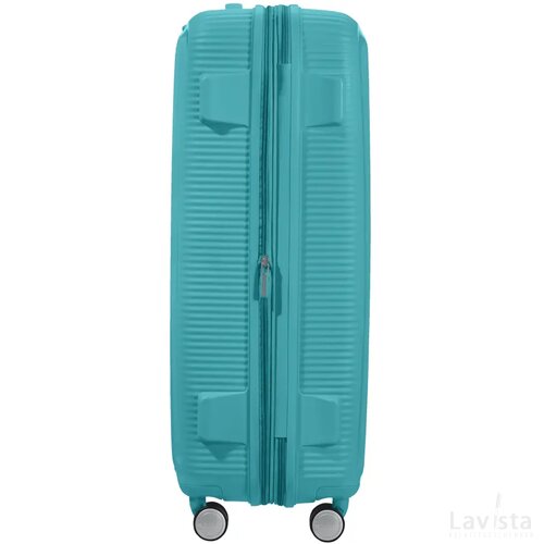 American Tourister Soundbox Spinner 77 EXP. Turquoise Tonic