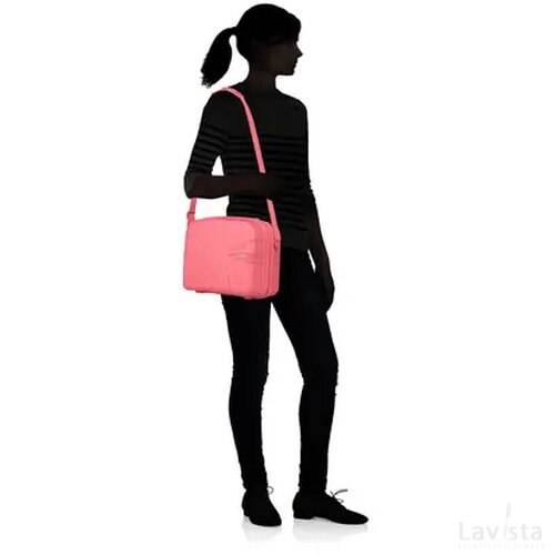 American Tourister StarVibe Beauty Case Sun Kissed Coral