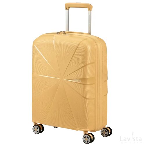 American Tourister StarVibe Spinner 55 EXP. Metallic Banana
