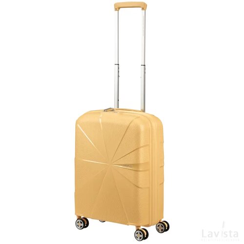 American Tourister StarVibe Spinner 55 EXP. Metallic Banana