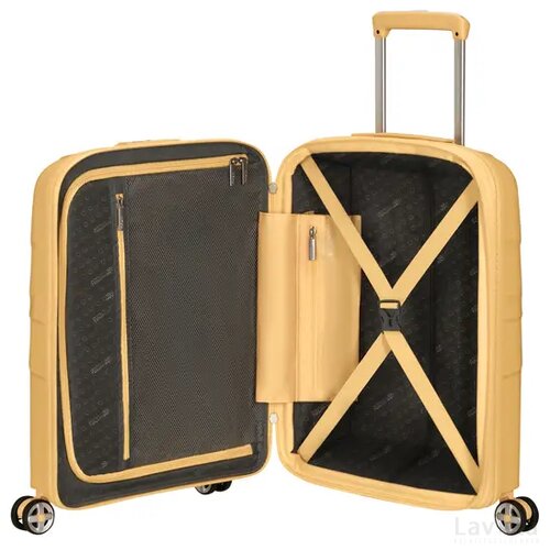American Tourister StarVibe Spinner 55 EXP. Metallic Banana