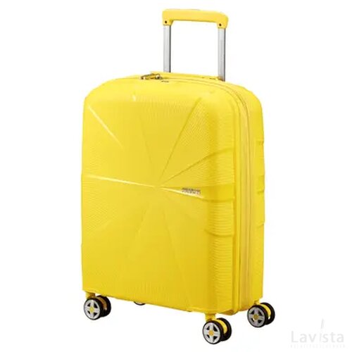 American Tourister StarVibe Spinner 55 EXP. Electric Lemon
