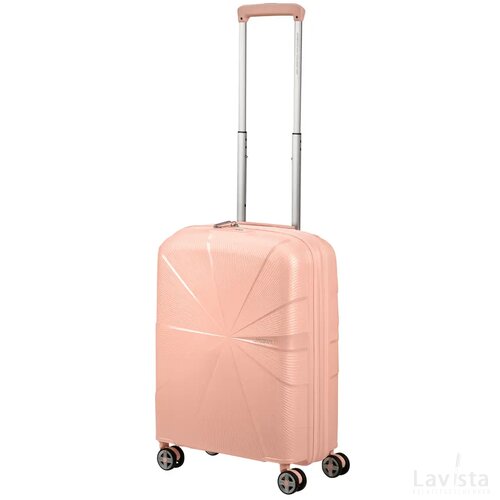 American Tourister StarVibe Spinner 55 EXP. Metallic Peach