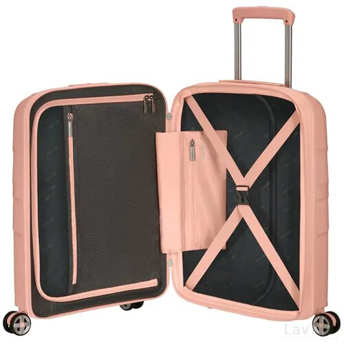 American Tourister StarVibe Spinner 55 EXP. Metallic Peach