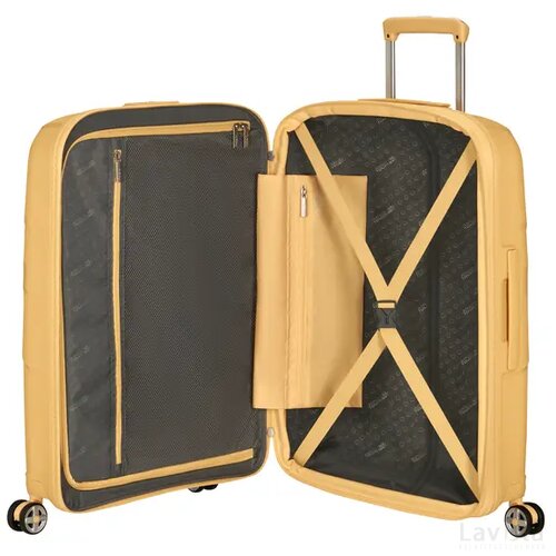 American Tourister StarVibe Spinner 67 EXP. Metallic Banana