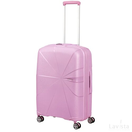 American Tourister StarVibe Spinner 67 EXP. Metallic Pastel Lavender