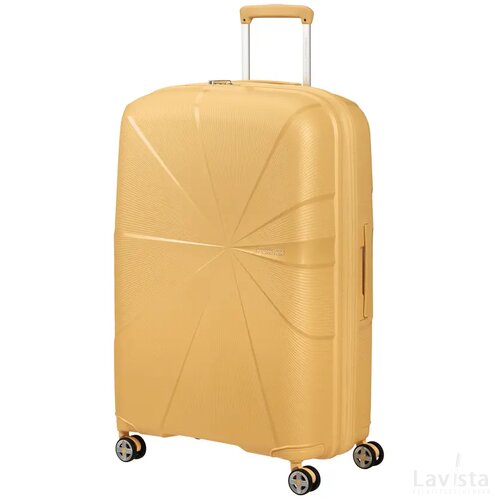 American Tourister StarVibe Spinner 77 EXP. Metallic Banana