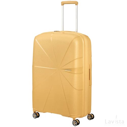 American Tourister StarVibe Spinner 77 EXP. Metallic Banana