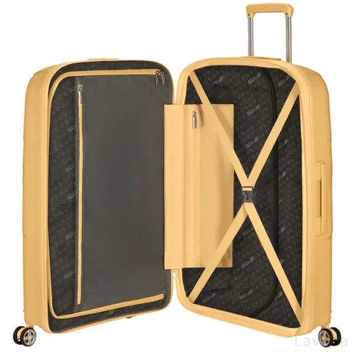 American Tourister StarVibe Spinner 77 EXP. Metallic Banana