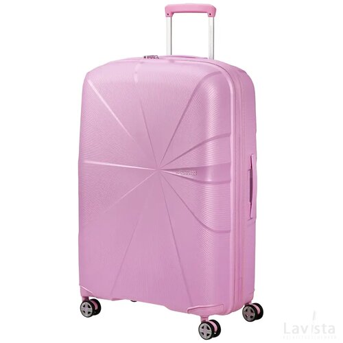 American Tourister StarVibe Spinner 77 EXP. Metallic Pastel Lavender