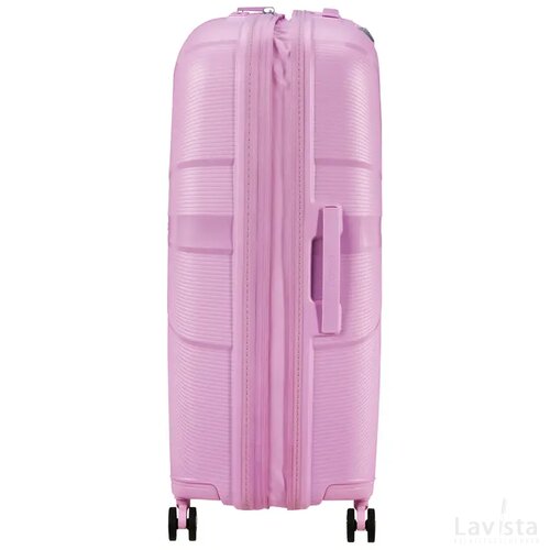 American Tourister StarVibe Spinner 77 EXP. Metallic Pastel Lavender