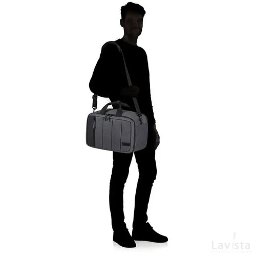 American Tourister StreetHero 3-Way Boarding Bag Grey Melange