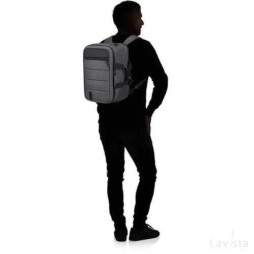 American Tourister StreetHero 3-Way Boarding Bag Grey Melange