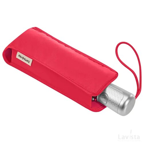 Samsonite Alu Drop S 4 Sect. Auto O/C Raspberry Rose