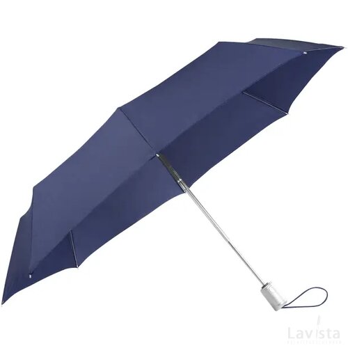 Samsonite Alu Drop S 4 Sect. Auto O/C Indigo Blue