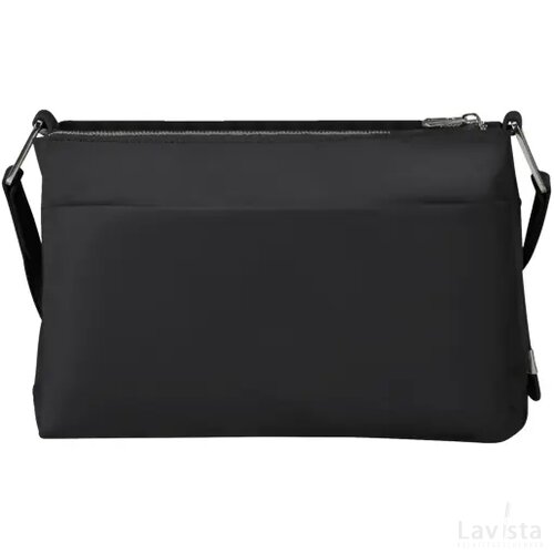 Samsonite Be-Her Horizontal Shoulder Bag M 3 Compartments Black