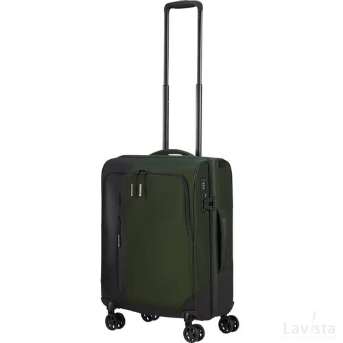 Samsonite Biz2Go TRVL Spinner 55 EXP. Double Frame Earth Green