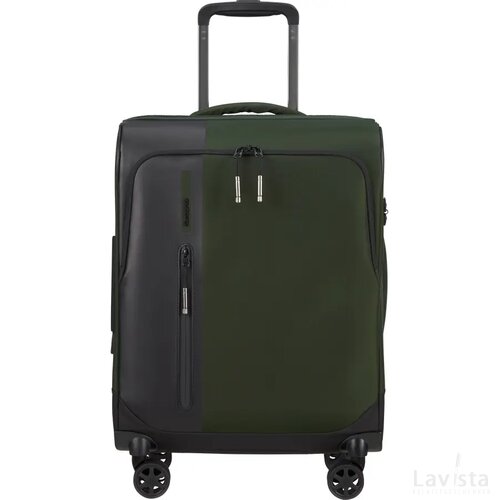 Samsonite Biz2Go TRVL Spinner 55 EXP. Double Frame Earth Green