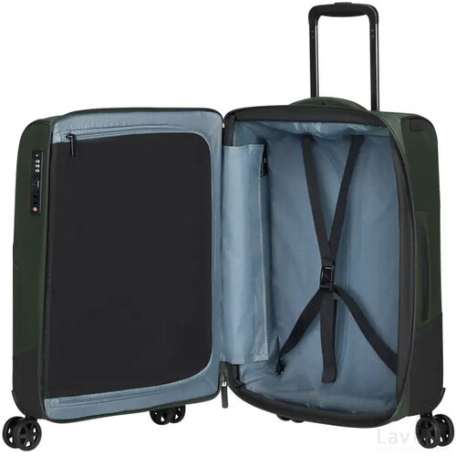 Samsonite Biz2Go TRVL Spinner 55 EXP. Double Frame Earth Green