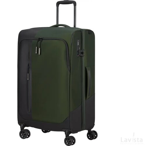 Samsonite Biz2Go TRVL Spinner 66 EXP. Double Frame Earth Green