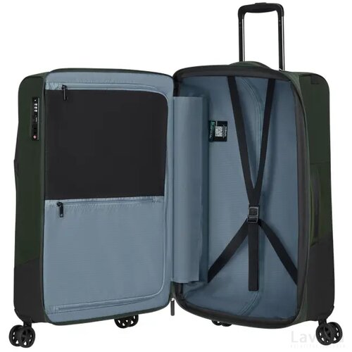 Samsonite Biz2Go TRVL Spinner 66 EXP. Double Frame Earth Green